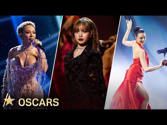 2025 Oscars James Bond Tribute Stars Blackpink's Lisa, Margaret Qualley & More!