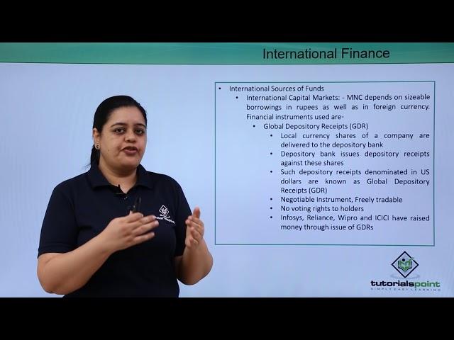 Class 11th – International Finance | Business studies | Tutorials Point