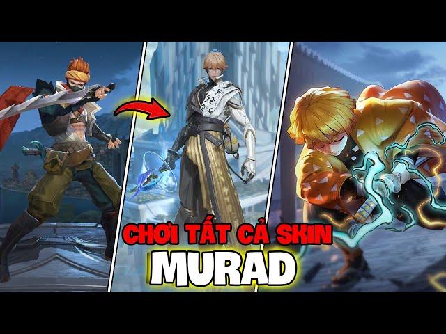 VUX MỘT NGÀY LEO RANK VỚI TẤT CẢ SKIN MURAD COMBO ẢO ẢNH TRẢM LIÊN QUÂN MOBILE