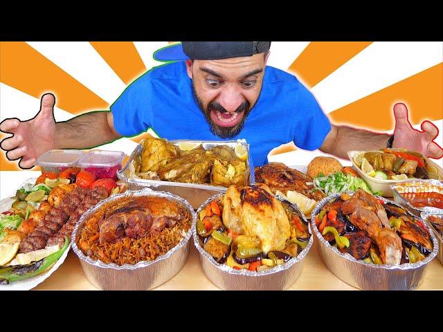 تحدي اكل سفرة عراقية رمضانية بكمية خيالية Iraqi Food Feast Challenge - 7kg