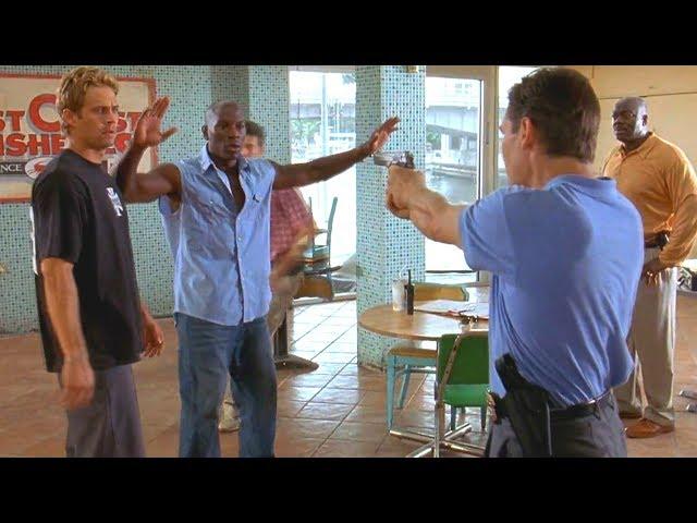 2 Fast 2 Furious - "You think you can shoot at me? I'm a god damn federal agent" HD