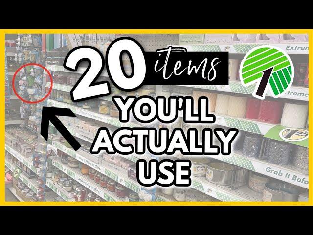 20 Most Useful Dollar Tree Products 