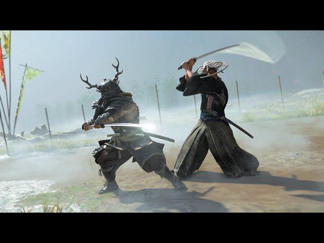 Ghost Of Tsushima - Duel Yasumasa - Perfect Samurai Combat (No Damage) - Lethality Mode (No HUD)