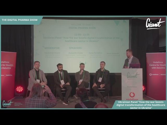 The Digital Pharma Show -  Ukrainian Panel   How the war boosts digital transformation of the...