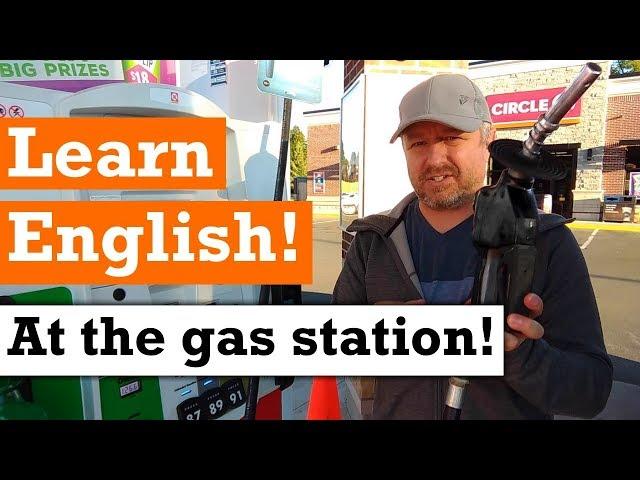 Let's Learn English at the Gas Station | English Video with Subtitles