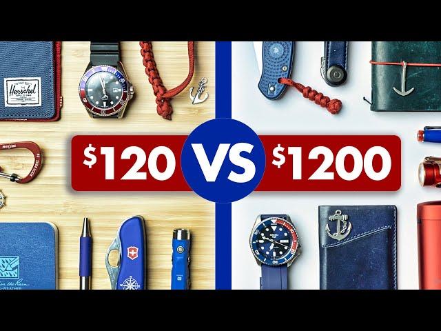 $120 vs $1,200 Complete "NAUTICAL" Everyday Carry