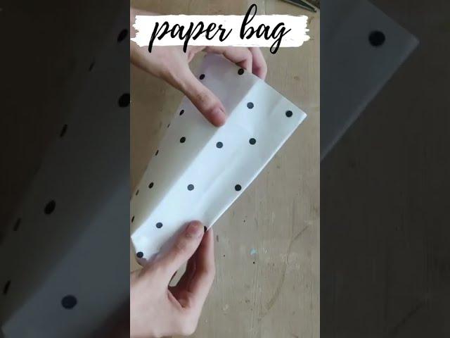 How to make paper bag / Birthday gift bag /gift wrapping ideas #shorts #youtubeshorts #gifts