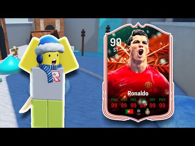 Opening 50 Christmas Gifts in ROBLOX Football RNG