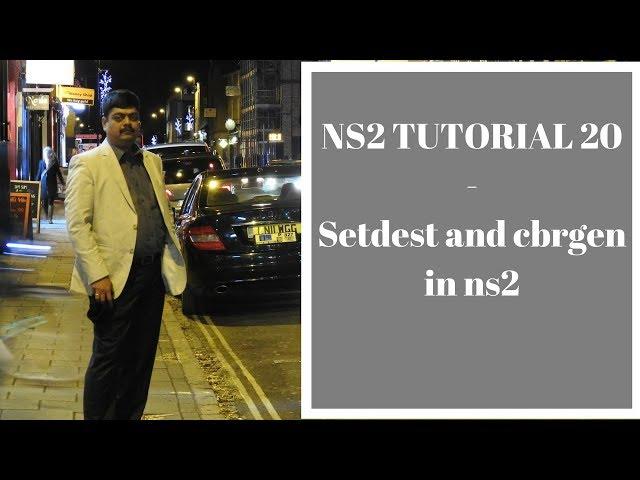 How to set Destination of Mobile nodes and Traffic Generation in ns2 | NS2 Tutorial 20