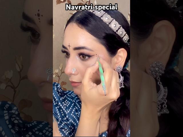 #Gujrati #Makeup #look #trending #shortvideo #watchtillend #garba #dandiya #navratri #special #2024