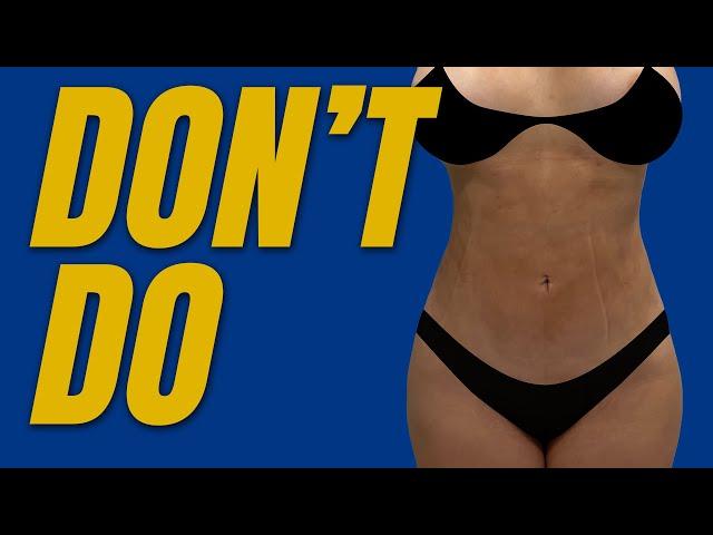 15 Things NOT to do After Having Liposuction