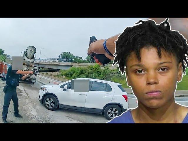 Body Cam: Police Chase & Shooting Of Serial Carjacking Suspects. Milwaukee Police. June 20, 2024