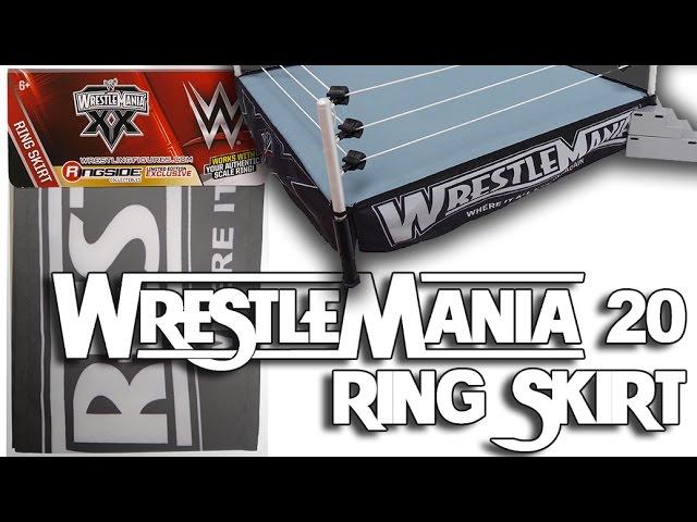 WWE FIGURE INSIDER: WWE Ring Skirt (WrestleMania 20)" - Ringside Exclusive