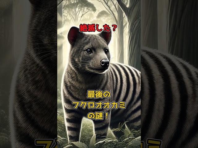 絶滅した？最後のフクロオオカミの謎！