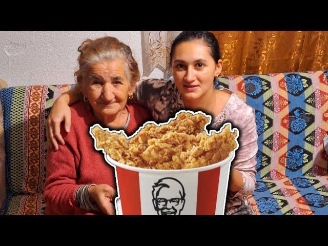 AMELINA BAKA PRVI PUT JEDE KFC PILETINU ŠTO JE AMELA NAPRAVILA