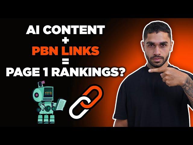 SEO Case Study: How I Ranked My Client With AI Content and PBN Backlinks