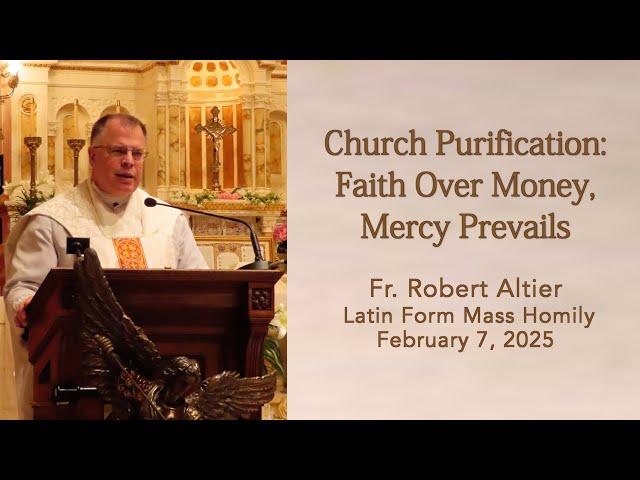 Church Purification: Faith Over Money, Mercy Prevails