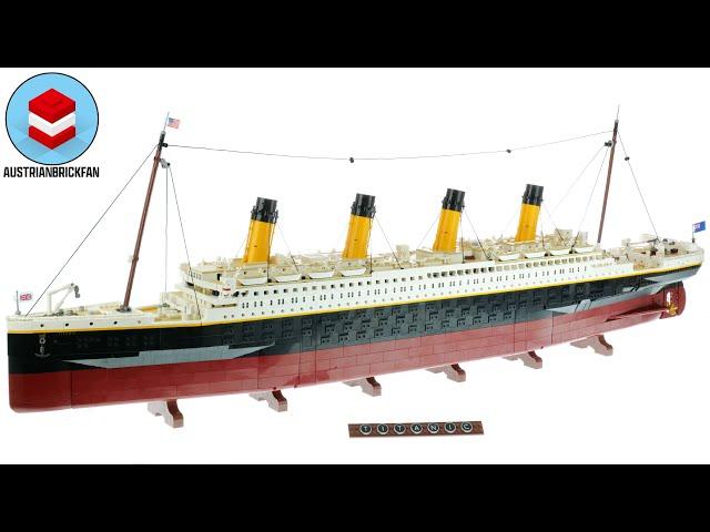 LEGO Titanic Speed Build - Creator 10294 - Longest LEGO Set ever