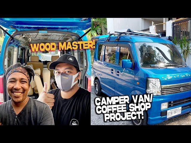 MEET THE WOOD MASTER | Camper Van Project with Coffee Break PH