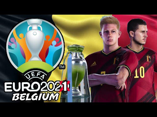 BELGIUM EURO 2021 FULL PLAY THROUGH (PES 2020)