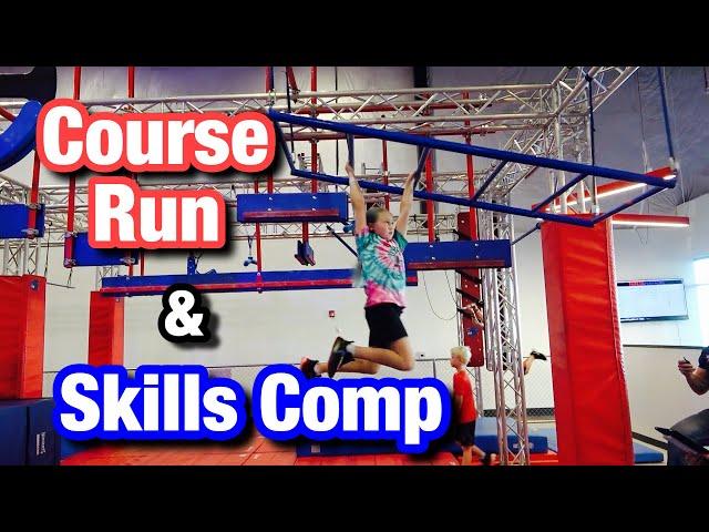 Course Run and Skills Comp at Ninja Nation