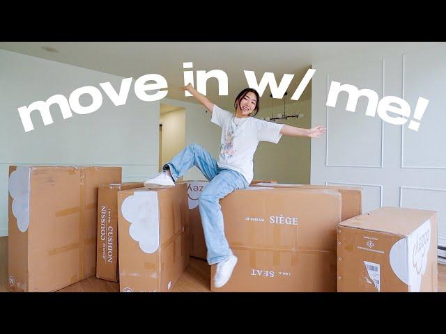 Moving Into My New Apartment & Huge Delivery Day! (part 1)