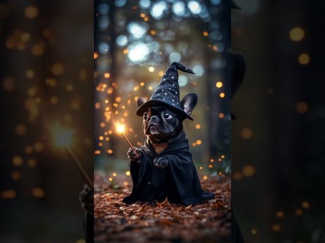 Halloween Witchy Frenchies #ai #happyHaloween