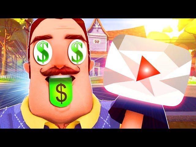 Der NACHBAR wird zum YOUTUBE STAR? (Hello Neighbor: Youtuber Mod #2)