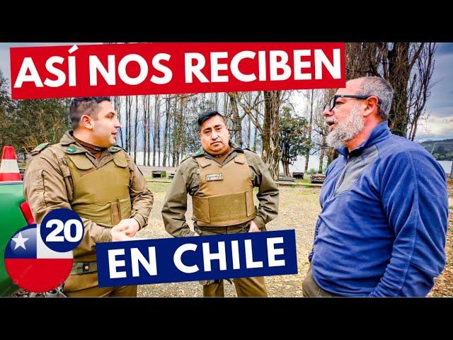 ‍️SORPRENDIDOS POR CARABINEROS EN EL LAGO RIÑIHUE EN CHILE Y ASI NOS TRATAN  #carabineros #chile