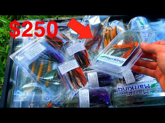 Making $250 of Fishing Lures!! (custom order)