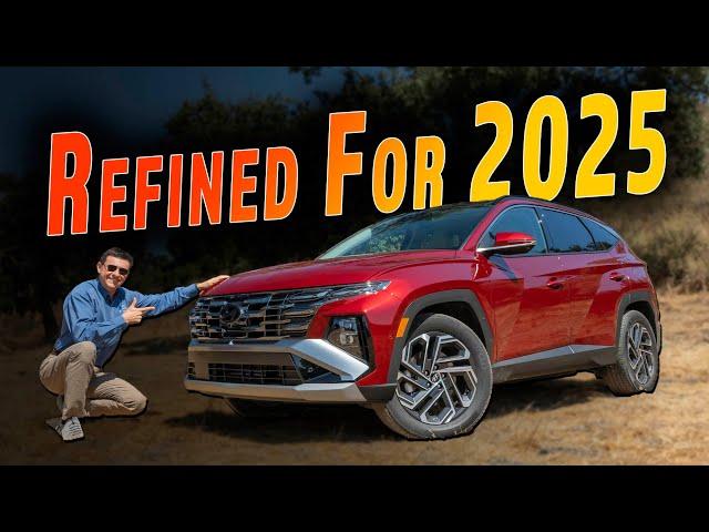 2025 Hyundai Tucson First Drive Review | The Angular SUV Gets A New Nose & Much Better Dash