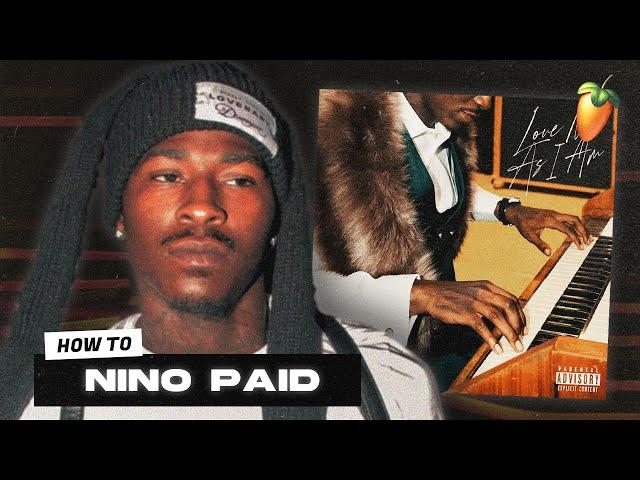 How To Make Nino Paid Beats from Scratch in Fl Studio !