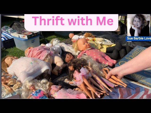 Doll Thrift with me for Resale item for Ebay / Vintage Barbie Thrifting