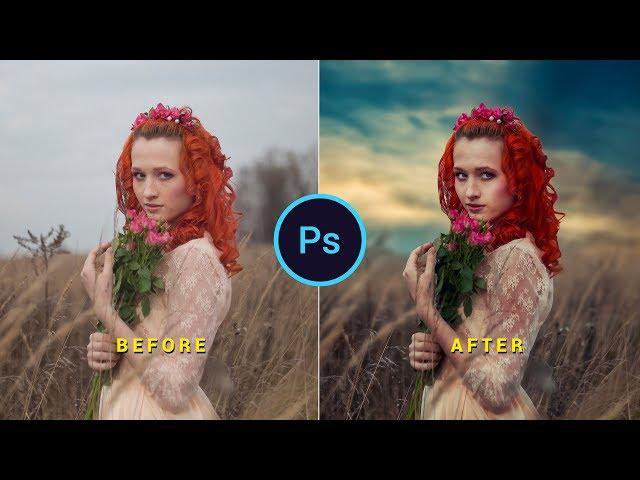 Photoshop cc Tutorial: Cinematic Color Tone | Cinematic Color Tone Photoshop Effect Tutorial