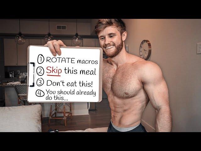 How To Get Lean Without Tracking Macros or "Dieting" (Science Explained)