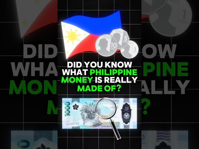 This is What Philippine Money is Actually Made From?!