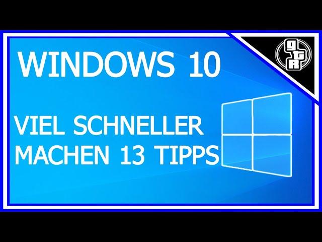 Windows schneller machen  13 TIPPS & TRICKS! Den langsamen PC optimieren und beschleunigen.