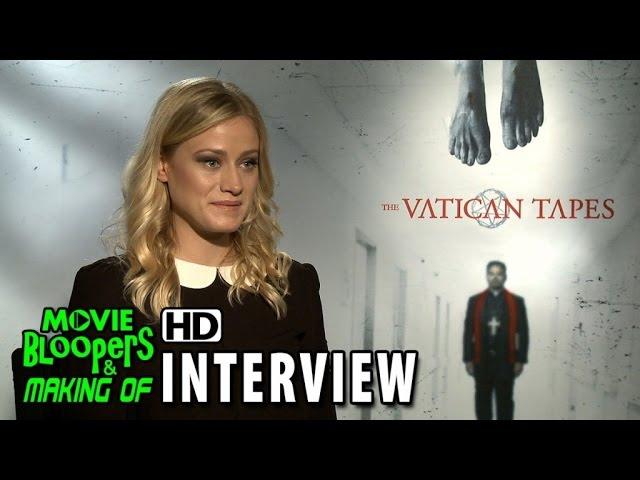 The Vatican Tapes (2015) Official Movie Interview - Olivia Taylor Dudley