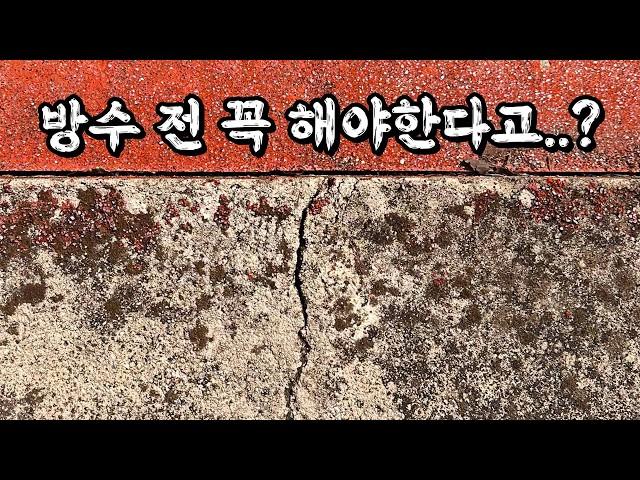 건축자재 대표가 알려주는 평생써먹는 방수 전 안하면 큰일나는 한가지? [EP.69]