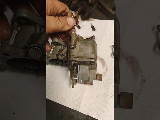 Reassembling the #carter #wa-1 after cleaning