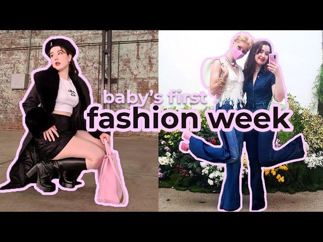 Sydney Fashion Week Vlog | my first fashion week *chaotic*