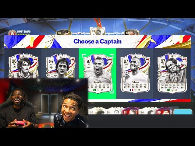 CAN KID RONALDO BEAT FC24 FUT DRAFT WORLD RECORD