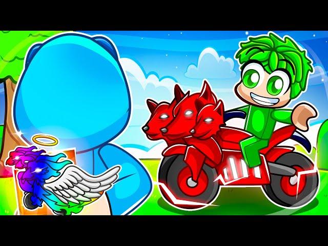 I Pretended To Be A NOOB In Roblox BIKE OBBY, Then Used My $100,000 Bike!