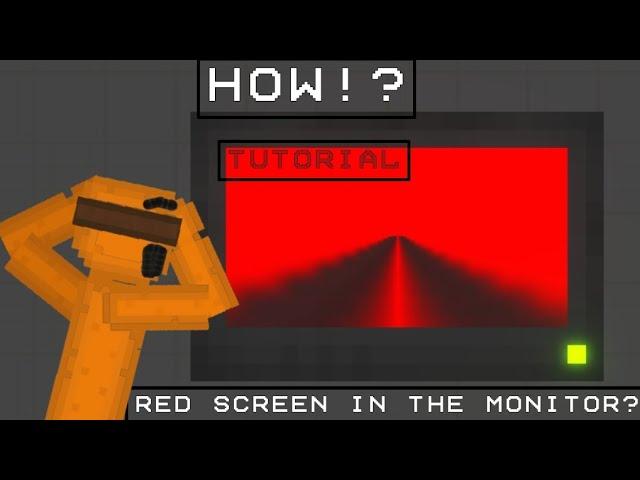 How to get red screen on Camera  | on Fruit playground