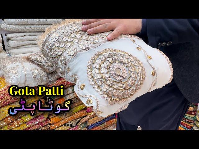 2024 Gota Patti work Dress Design | Bridal & Party Wear GotaPatti Dress for Wedding | Gota Work Maxi