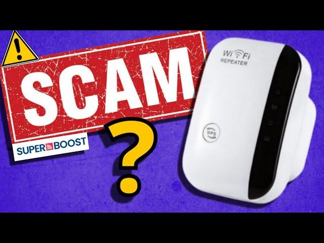 Superboost WiFi Booster:  Faster WiFi Internet or a scam?