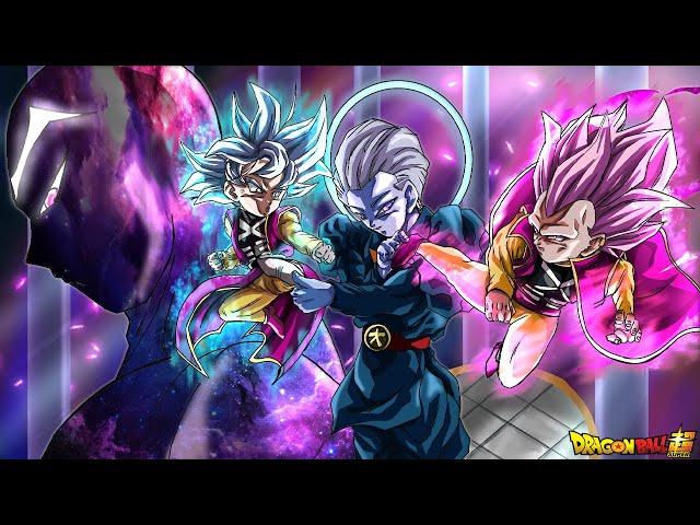 GOKU AND VEGETA BORN WITH ALL THEIR POWERS AND THE POWERS OF ZENO-SAMA | FULL MOVIE 2024