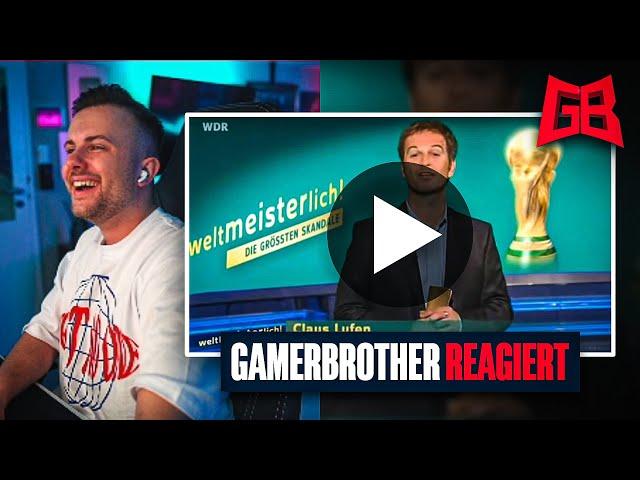 GamerBrother REAGIERT auf DIE 10 GRÖßTEN SKANDALE der Fußball WM