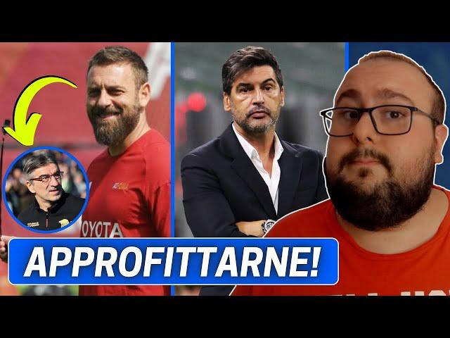 La Roma ESONERA De Rossi e CAOS Milan: OCCASIONE per il Napoli?