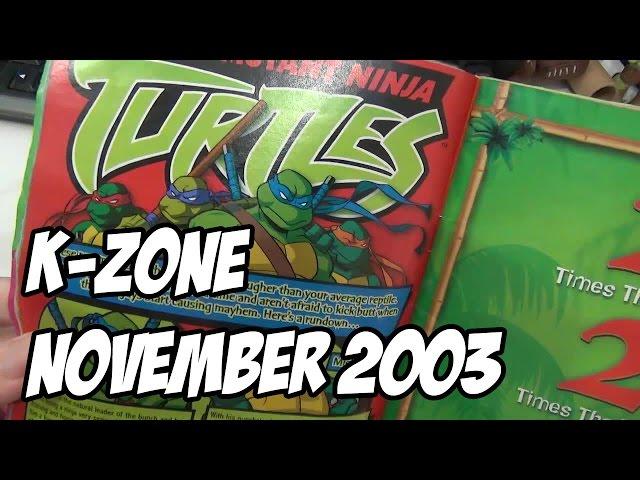 Nostalgia with a 2003 K-Zone Magazine!